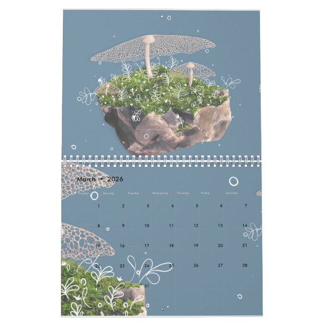 Ben Geiger Art 2019 Calendar (Mar 2026)