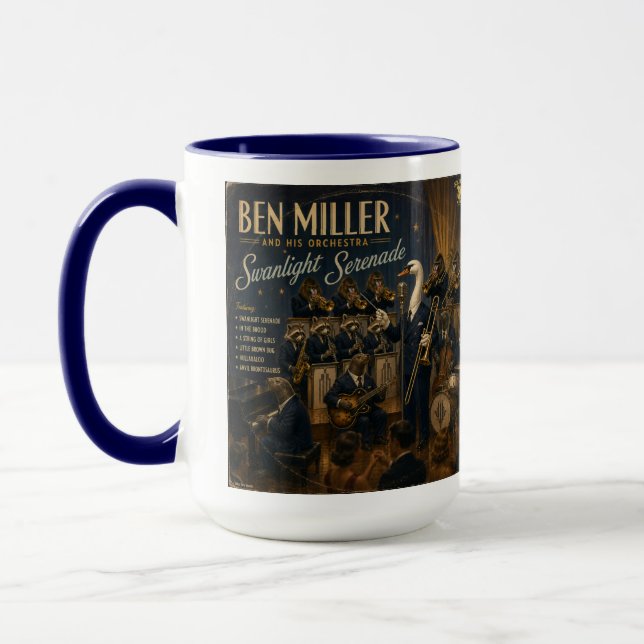 Ben Miller Orchestra Album: a Parody Mug (Left)