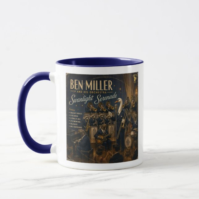 Ben Miller Orchestra Album: a Parody Mug (Left)
