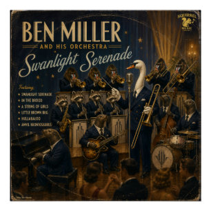 Ben Miller Orchestra: Parody Poster