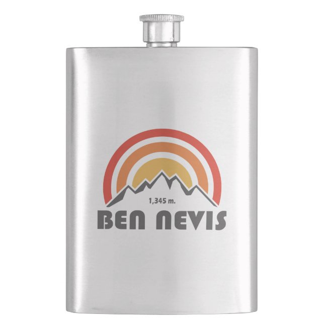 Ben Nevis Hip Flask (Front)