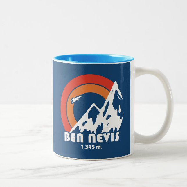 Ben Nevis Sun Eagle Two-Tone Coffee Mug (Right)