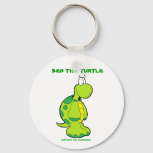 Ben profile pic, BEN THE TURTLE, copyright, Dan... Keychain