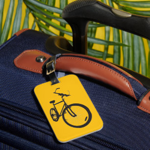 Ben;s bike luggage tag