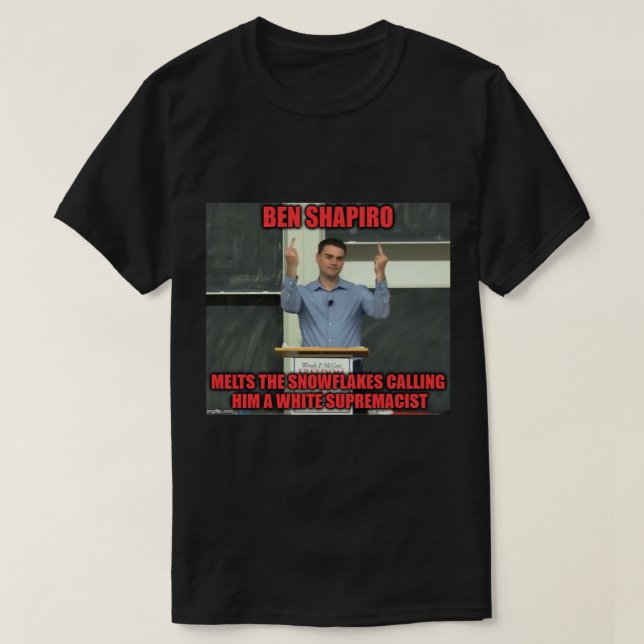 Ben Shapiro wrecking people  T-Shirt (Design Front)