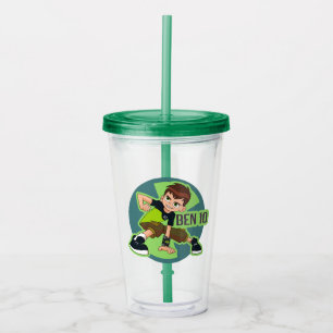 Ben Tennyson Omnitrix Graphic Acrylic Tumbler
