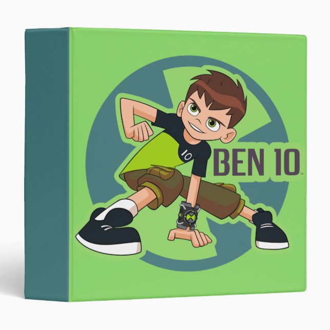 Ben Tennyson Omnitrix Graphic Binder (Front/Spine)