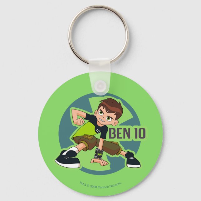 Ben Tennyson Omnitrix Graphic Keychain (Front)