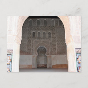 Ben Youssef Medersa decoration Postcard