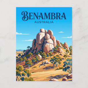 Benambra National Park Australia Postcard