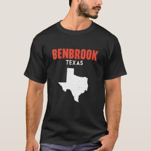 Benbrook Texas USA State America Travel Texan T-Shirt