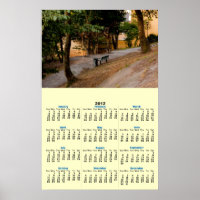 Bench 2012 calendar poster