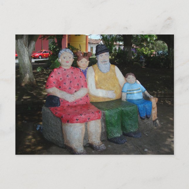 Bench Art Postcard (Front)