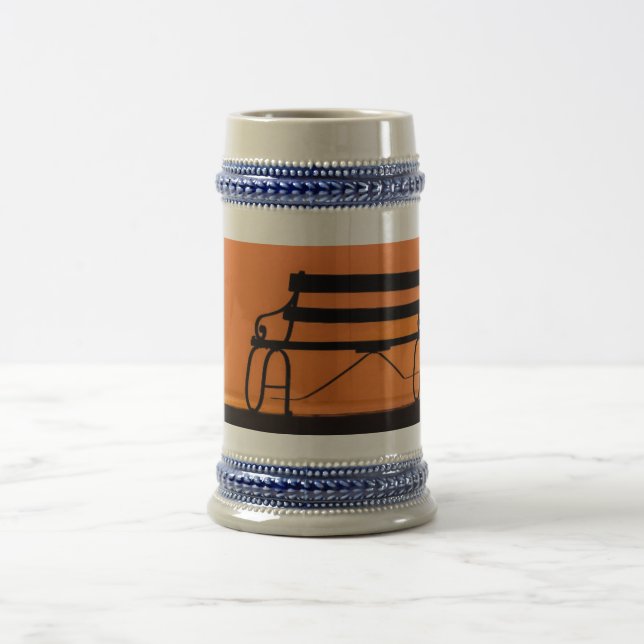 Bench for Us 22 oz Stein (Center)