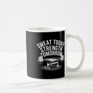 Bench Press Exercise Bodybuilding Fitness Workout  Coffee Mug