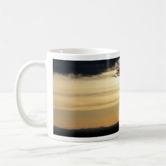 Bench Skyscape Coffee Mug