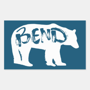 Bend Bear Sticker