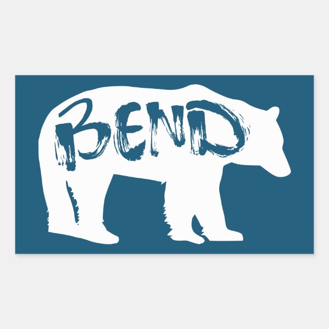 Bend Bear Sticker (Front)
