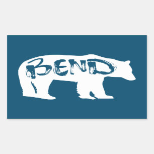 Bend Bear Sticker