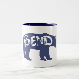 Bend Bear Two-Tone Coffee Mug