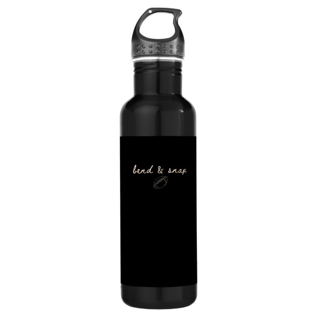 Bend Football Tis The Season Game Day Thanksgiving 710 Ml Water Bottle (Front)