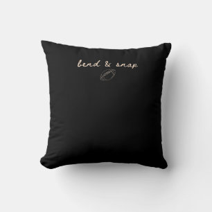 Bend Football Tis The Season Game Day Thanksgiving Throw Pillow