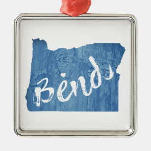 Bend, Oregon Metal Ornament