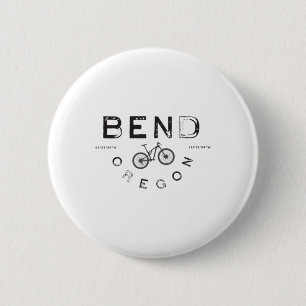 Bend Oregon Mountain Biking  2 Inch Round Button