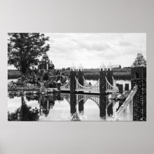 Bend, Oregon Peterson's Rock Garden Photograph Poster