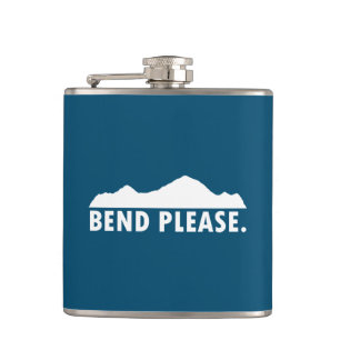 Bend Please Hip Flask