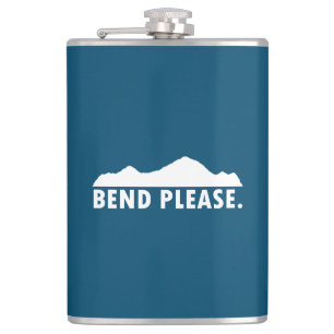 Bend Please Hip Flask