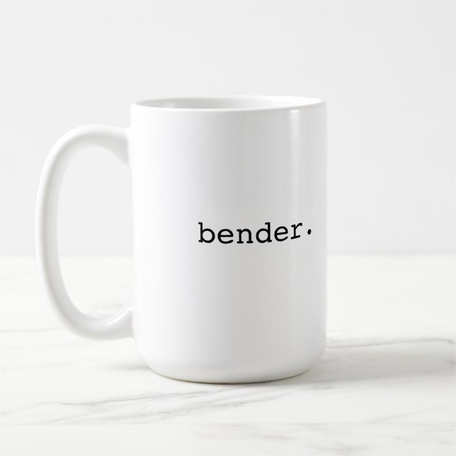 Bender  - British slang Coffee Mug (Left)