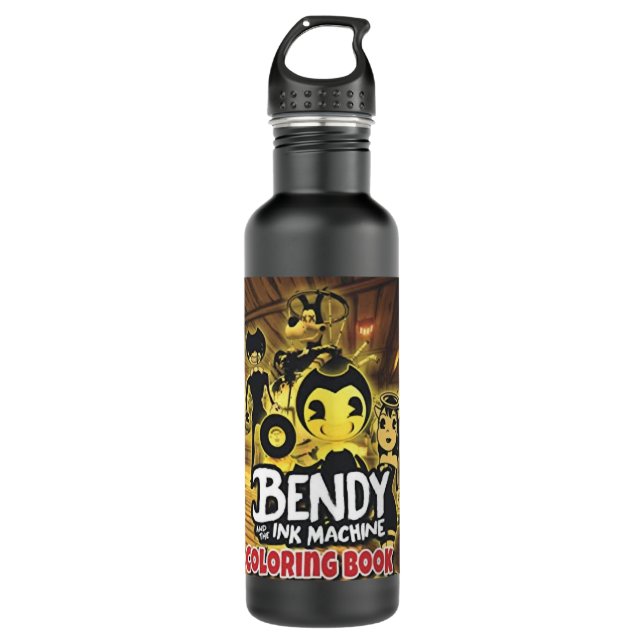 Bendy And The Ink Machine 710 Ml Water Bottle (Front)