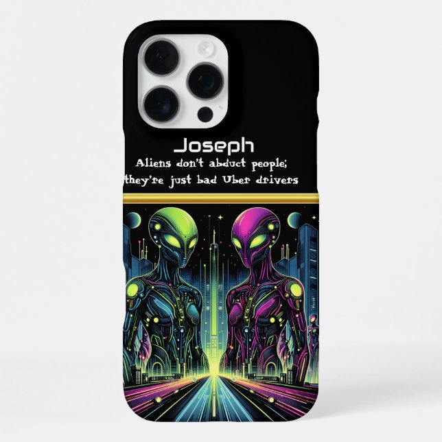 Beneath a starry sky, two curious iPhone case (Back)