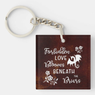Beneath the Briars Brenda K Davies Keychain