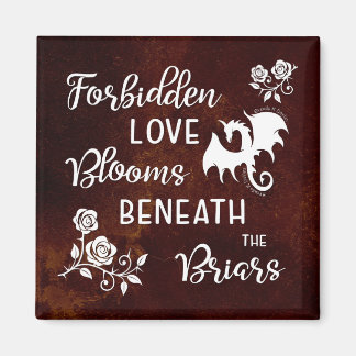 Beneath the Briars Brenda K Davies Magnet