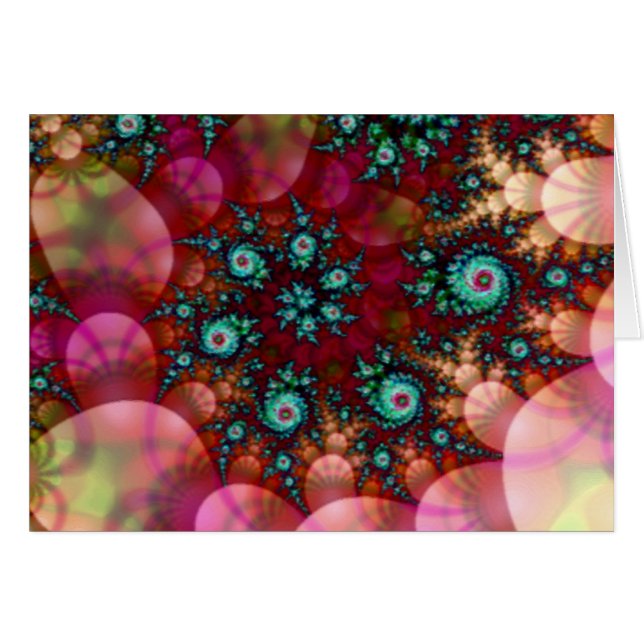 "Beneath The Coral Sea"  - Abstract Art Print (Front Horizontal)