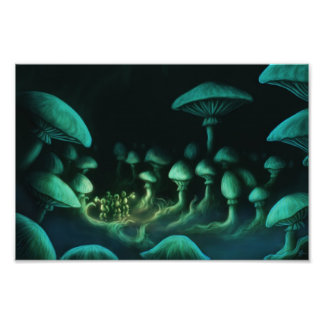 beneath the earth fantasy photo print