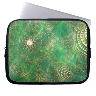 Beneath the Emerald Sea Laptop Sleeve