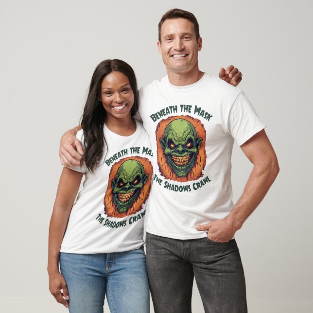 Beneath The Mask - Halloween T-Shirt (Unisex)