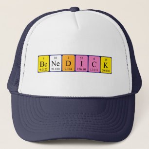 Benedick periodic table name hat