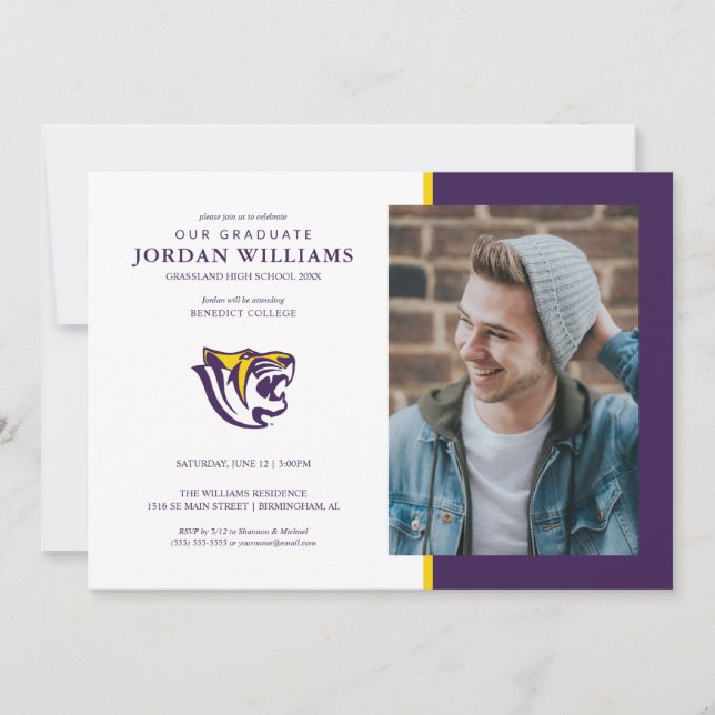 Benedict College Graduation Announcement (Front)