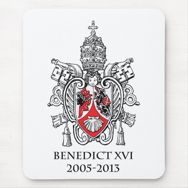 Benedict XVI Mousepad (Front)