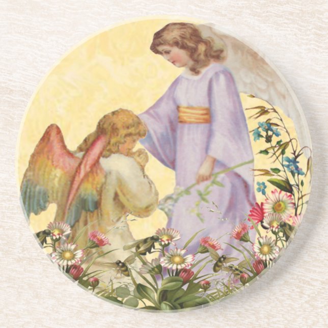 Bénédiction de Pâques Dessous de verre d'Ange (Devant)