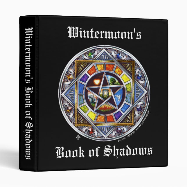 Bénédiction des éléments 1" Classeur (Devant/Côté)