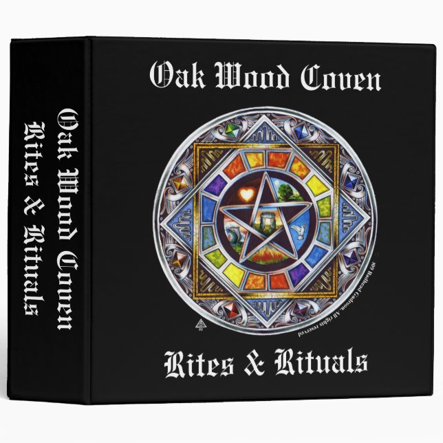 Bénédiction des éléments 2" Classeur (Devant/Côté)