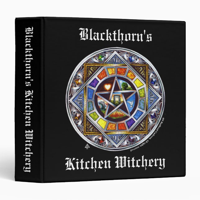 Bénédiction des éléments Classeur de 1,5 po (Devant/Côté)