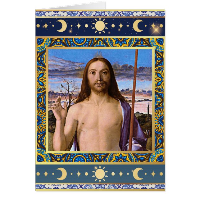 "Bénédiction du Christ" de Giovanni Bellini (Devant)