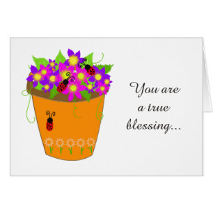 Bénédiction du pot de fleurs