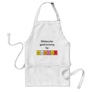 Benedikt periodic table name apron